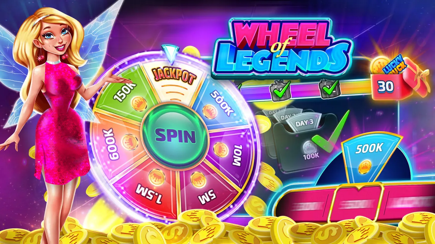 Tangkapan layar Best Casino Legends