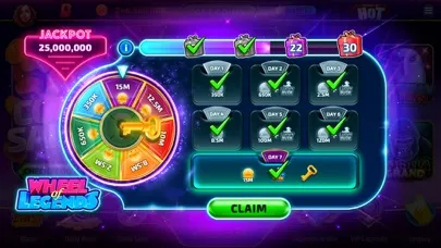 ภาพหน้าจอของ Best Casino Legends 777 Slots