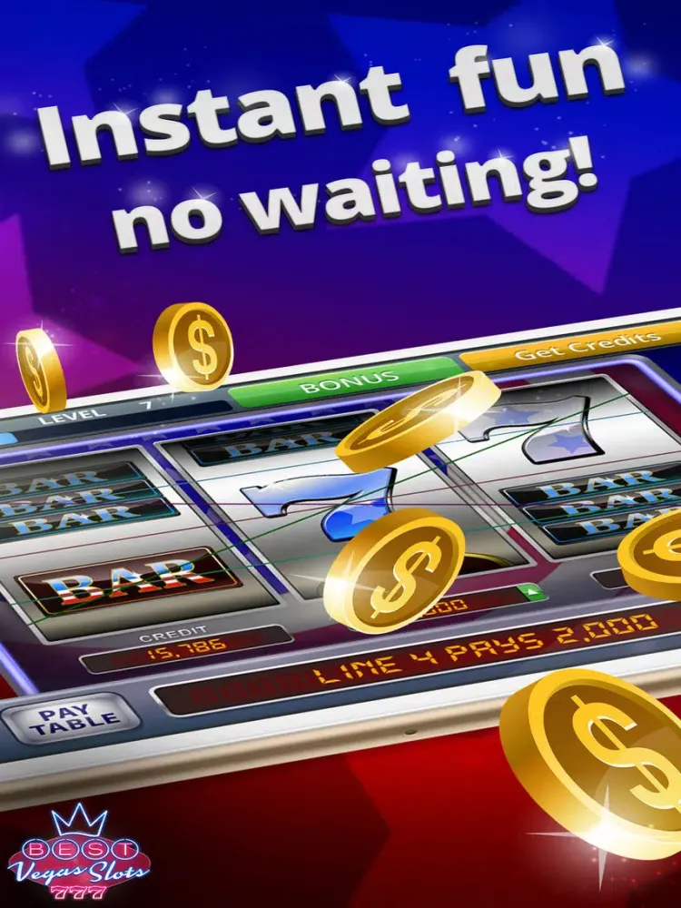 Best Vegas – Play Casino Slots & Win the Jackpot! iPad  Screenshots