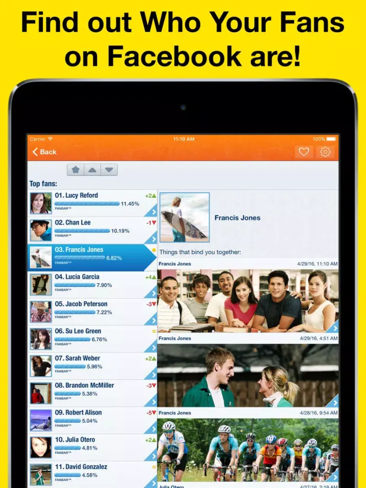Captures d'écran de MyTopPhotos Pro - Organize & share your best moments iPad 