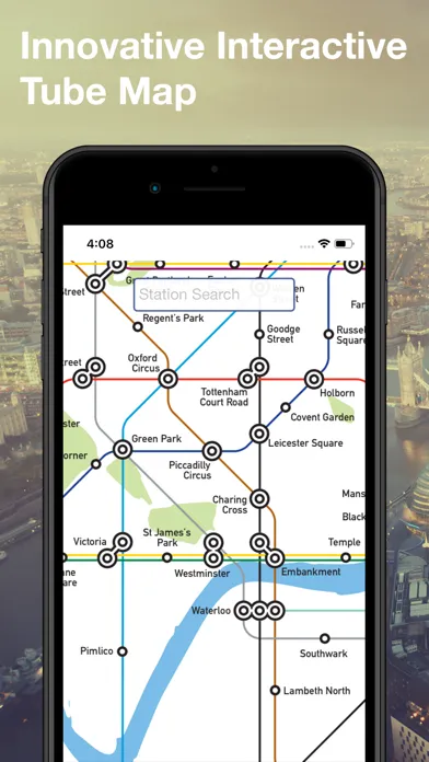 Captures d'écran de Tube Mapper: A London Tube Map