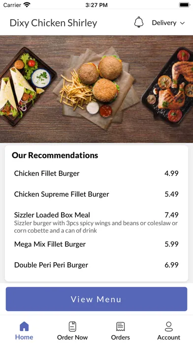 Capturas de pantalla de Dixy Chicken Shirley