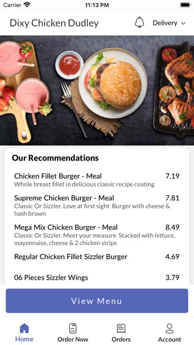 Dixy Chicken Dudley. স্ক্রিনশট