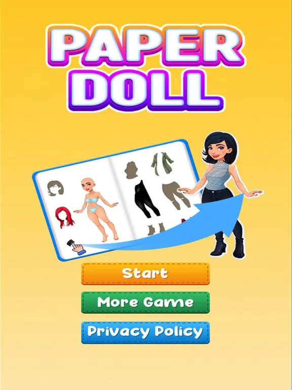 Paper Doll DIY ASMR Girl Games iPad 應用截圖