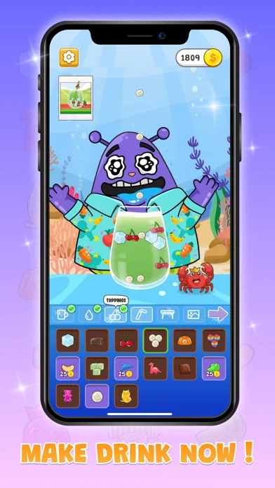 Zrzuty ekranu DIY Drink Bubble Tea Simulator