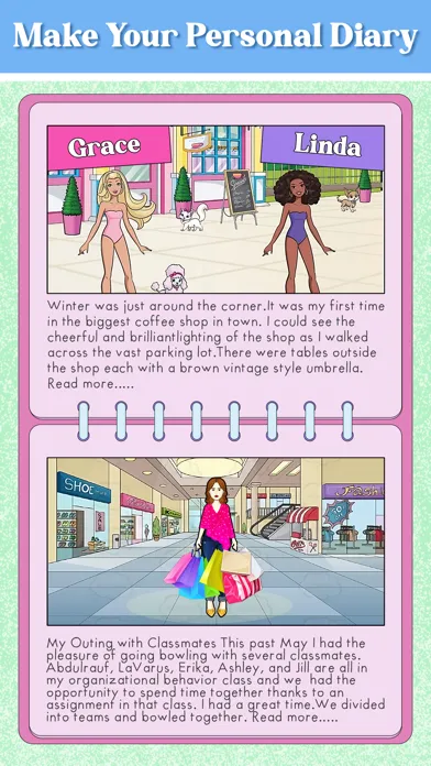 DIY Paper Doll Dress Up Games Screenshots