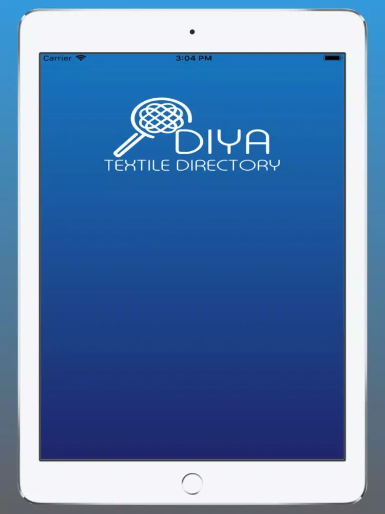Zrzuty ekranu Diya Textile Directory iPad 