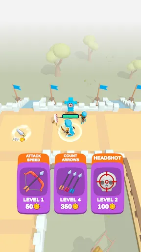 Tangkapan skrin Wild Archer: Castle Defense