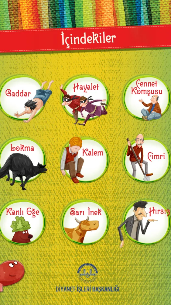 Ảnh chụp màn hình của Hikayelerle Hadisler
