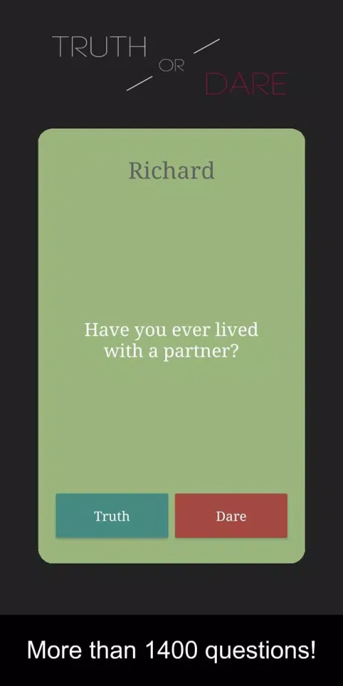 Truth or Dare Screenshots