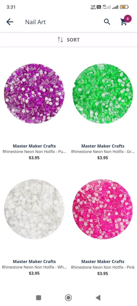 Captures d'écran de DIY Craft Warehouse