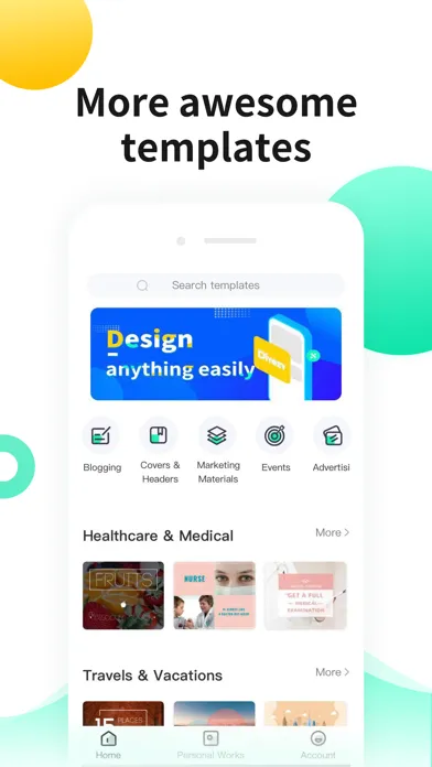 Скриншоты Diyezy - Photo & Flyer Editor