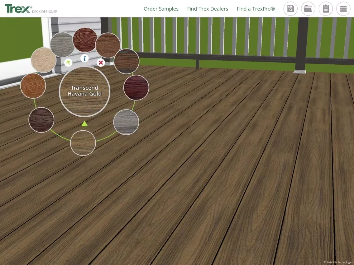 Captures d'écran de Trex Deck Designer App– Plan and create your Trex dream deck and outdoor living space! iPad 