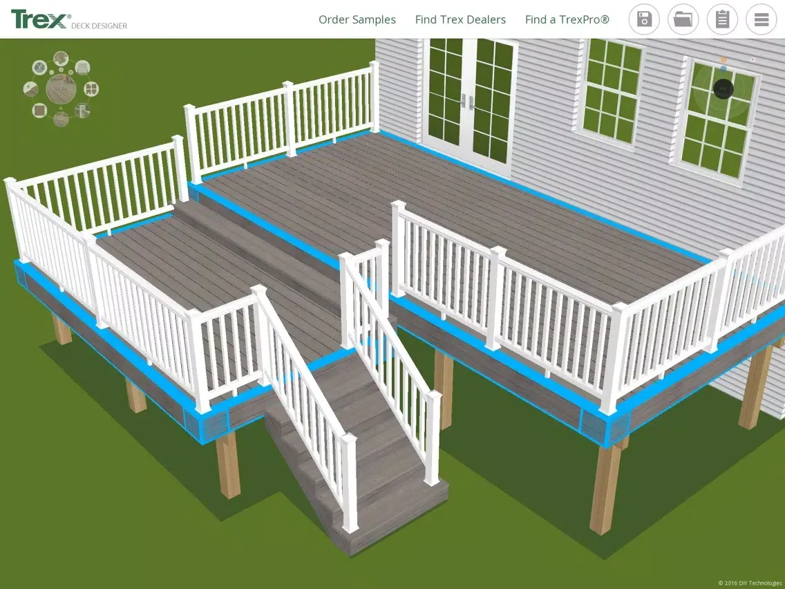 Captures d'écran de Trex Deck Designer App– Plan and create your Trex dream deck and outdoor living space! iPad 