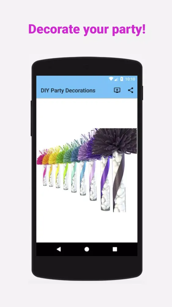 Capturas de pantalla de DIY Party Decorations