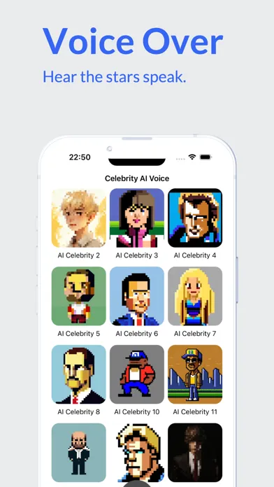 AI CelebVoicer - Voice Cloning應用截圖