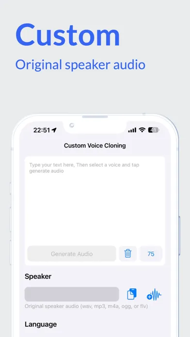 AI CelebVoicer - Voice Cloning應用截圖