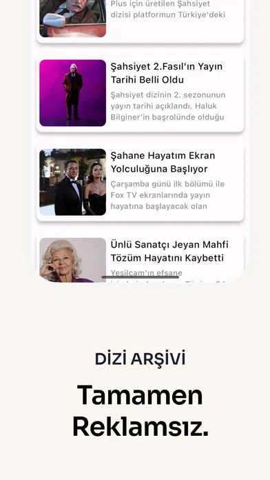 Ảnh chụp màn hình của Dizi Arşivi