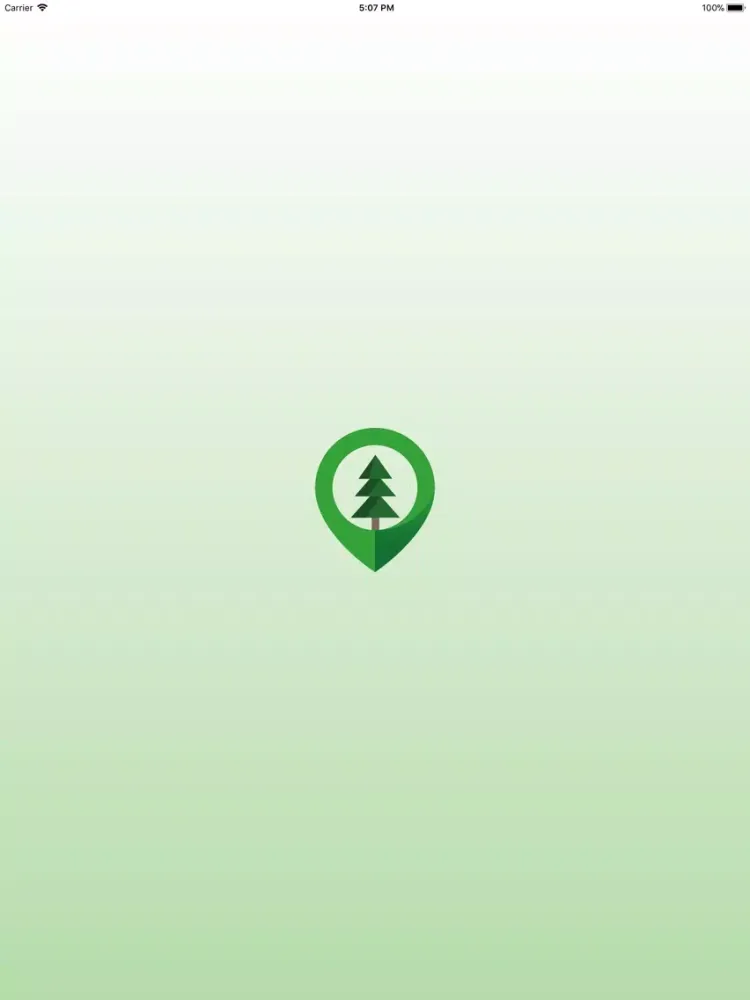 ภาพหน้าจอของ Locate Campground iPad 