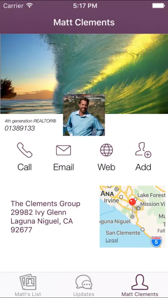 Capturas de pantalla de Matt Clements