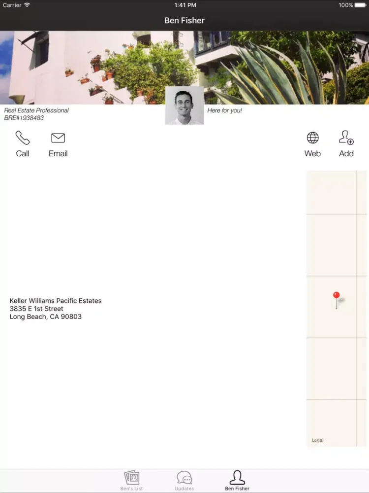 Ben Fisher iPad  سکرین شاٹس