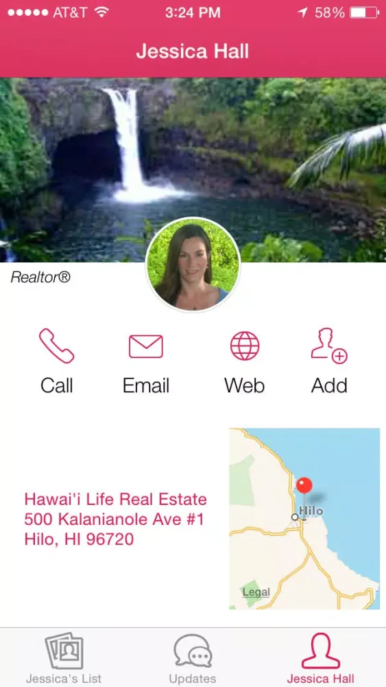 Tangkapan skrin Big Island Real Estate