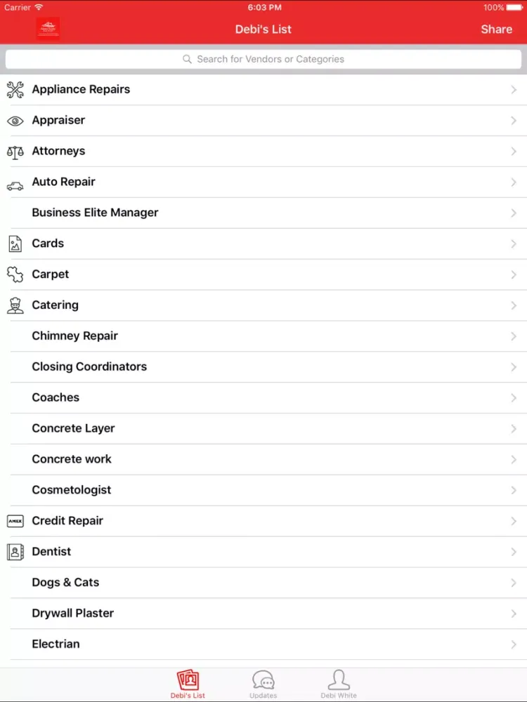 Debi White Future Equity iPad 应用截图