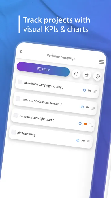 Screenshot di Projecto : Organize your Team