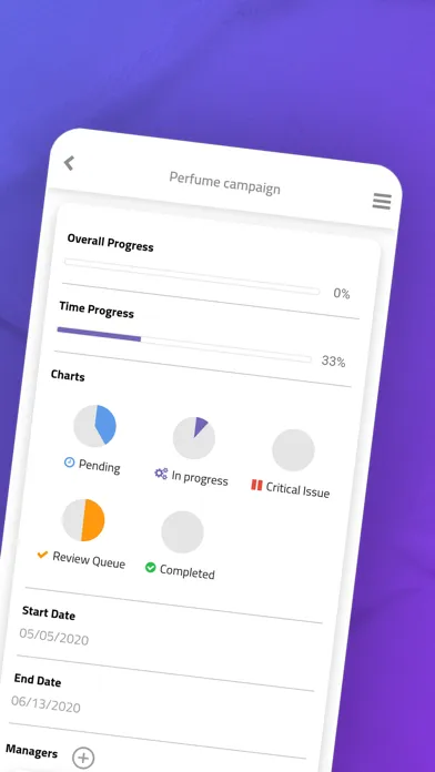 Screenshot di Projecto : Organize your Team