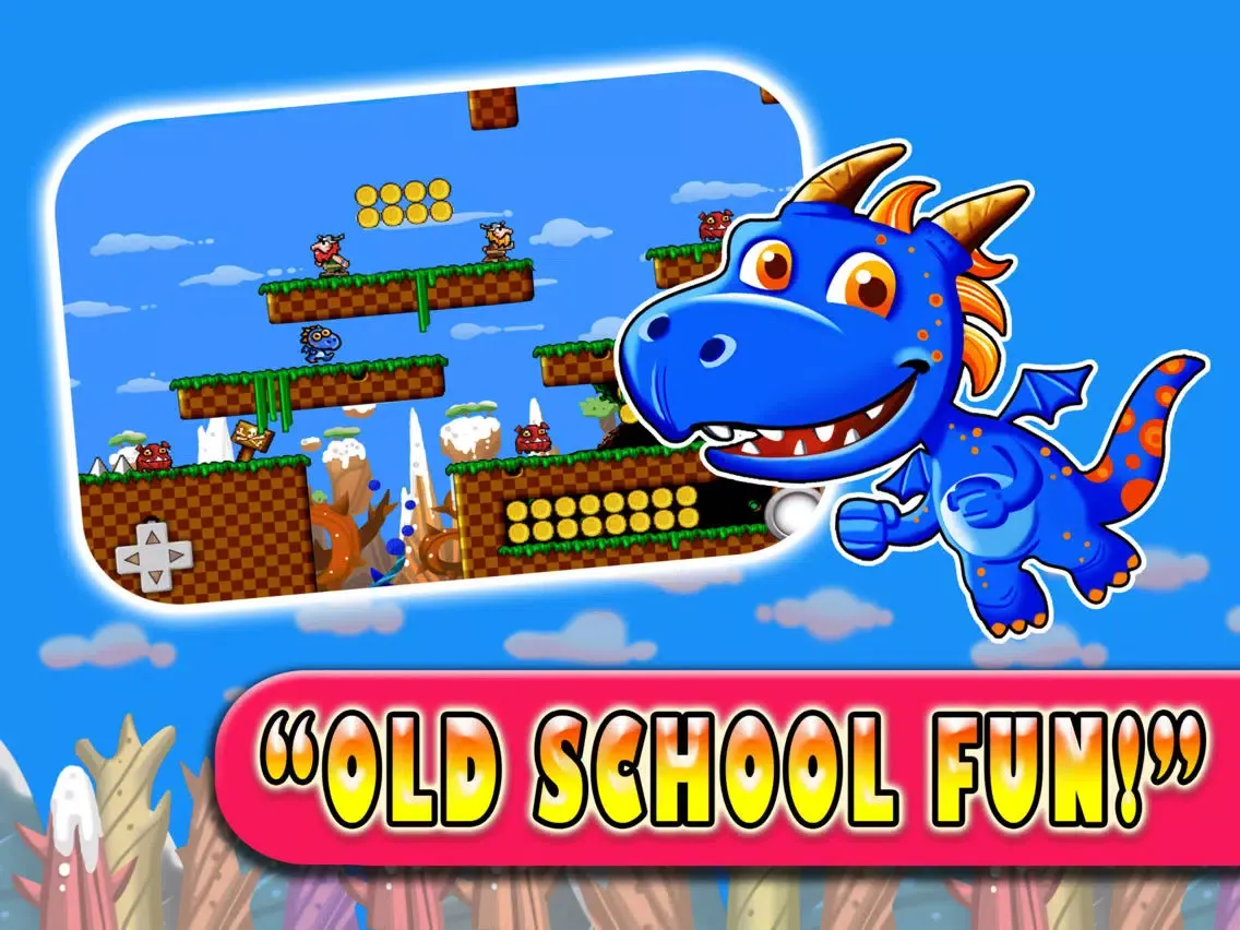 Ảnh chụp màn hình của Abby The Dragon - Fun Action Adventure Game for Kids and Girls Free iPad 