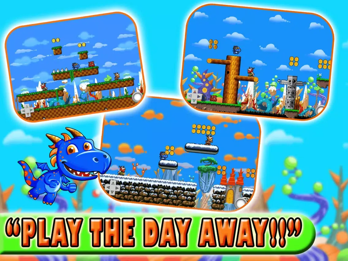 Ảnh chụp màn hình của Abby The Dragon - Fun Action Adventure Game for Kids and Girls Free iPad 
