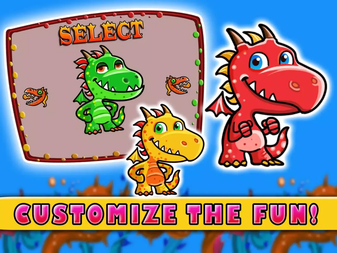 Ảnh chụp màn hình của Abby The Dragon - Fun Action Adventure Game for Kids and Girls Free iPad 
