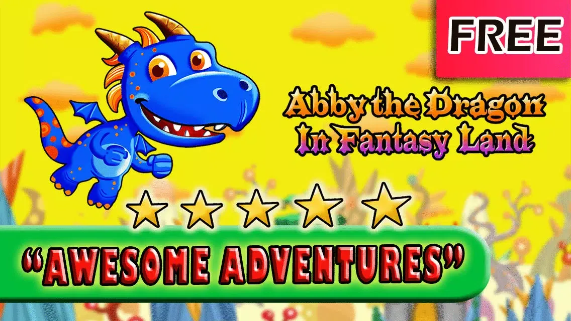 Ảnh chụp màn hình của Abby The Dragon - Fun Action Adventure Game for Kids and Girls Free