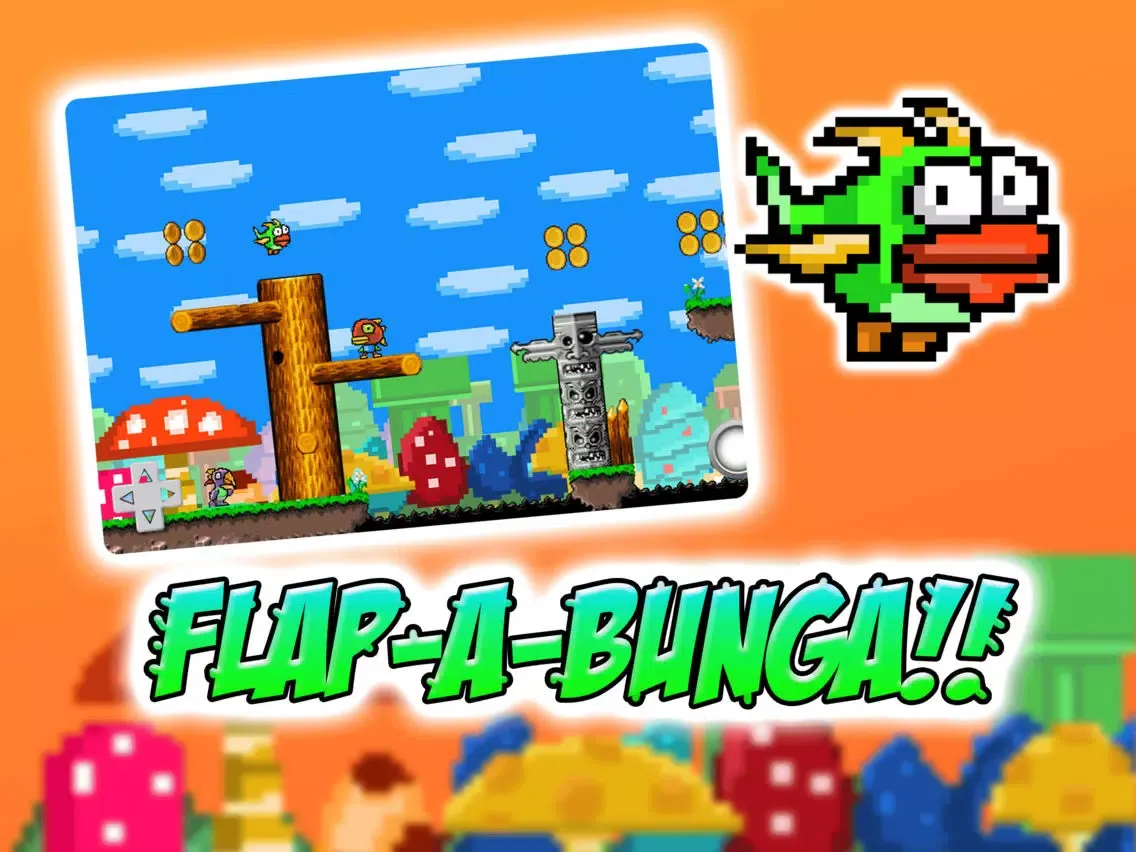Capturas de pantalla de Addicting Bird Adventures - Flappy Monster Game For Boys iPad 