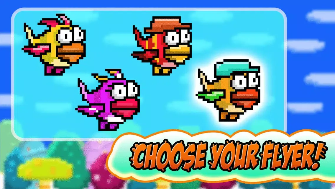 Capturas de pantalla de Addicting Bird Adventures - Flappy Monster Game For Boys