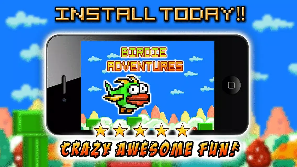 Capturas de pantalla de Addicting Bird Adventures - Flappy Monster Game For Boys