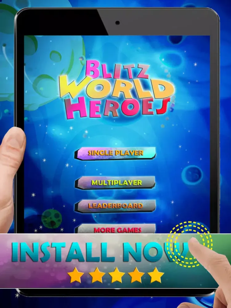 Скриншоты Blitz Jewel World Heroes - Hardest Swipe Quest Mania Mini Game 2014 iPad 