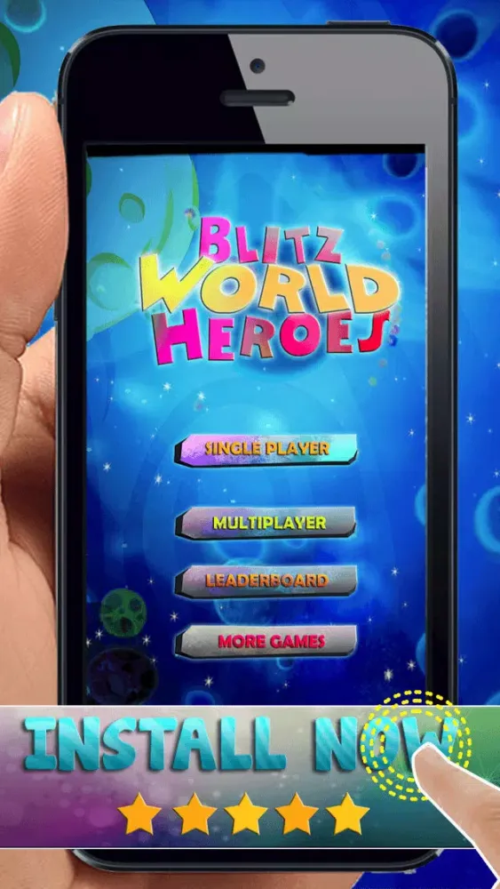 Скриншоты Blitz Jewel World Heroes - Hardest Swipe Quest Mania Mini Game 2014