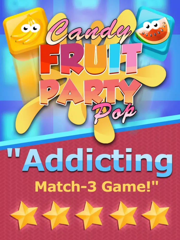 Candy Fruit Party Pop - Fun Addictive Candies Game For Kids HD FREE iPad  Screenshots