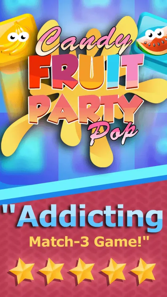 Candy Fruit Party Pop - Fun Addictive Candies Game For Kids HD FREE Screenshots
