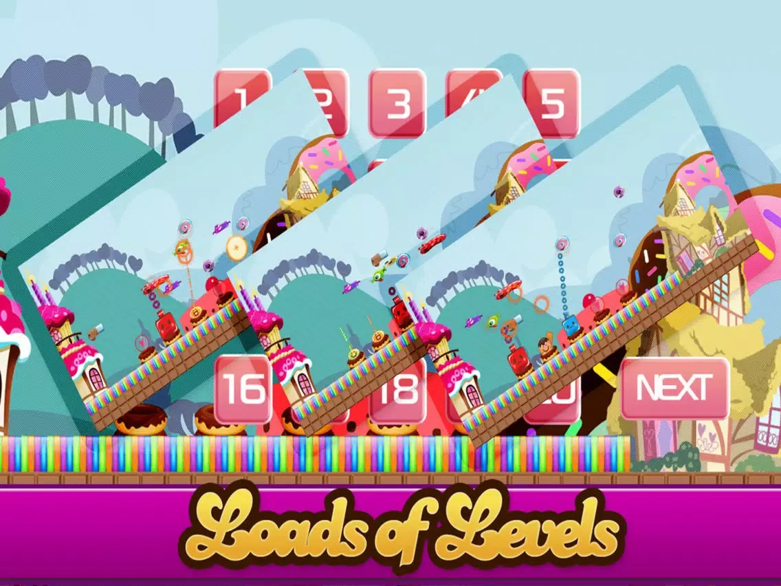 Ảnh chụp màn hình của Candy Land Defense - Fun Castle of Fortune Shooting Game FREE iPad 