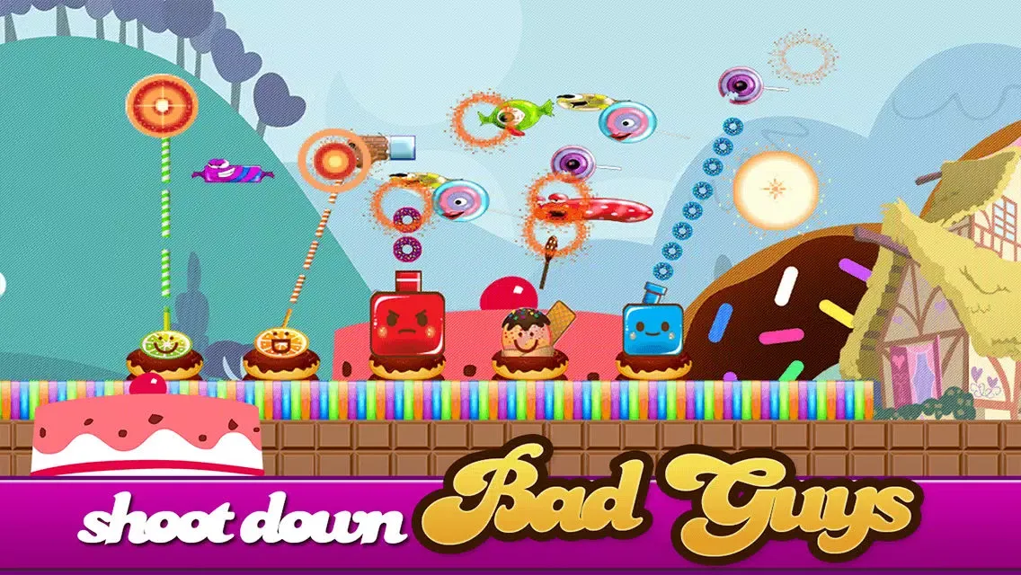 Ảnh chụp màn hình của Candy Land Defense - Fun Castle of Fortune Shooting Game FREE
