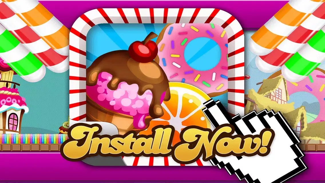 Ảnh chụp màn hình của Candy Land Defense - Fun Castle of Fortune Shooting Game FREE