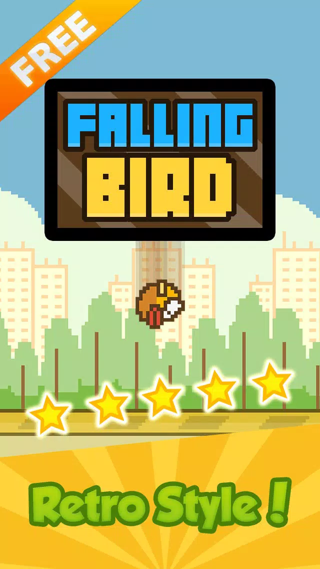 Falling Blue Bird - Flap-py Chick Resurrection 2应用截图