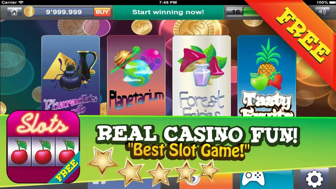 Zrzuty ekranu Free-Slots Machines With Super Luck - Win Multiple Reels For Uber Fun And Money