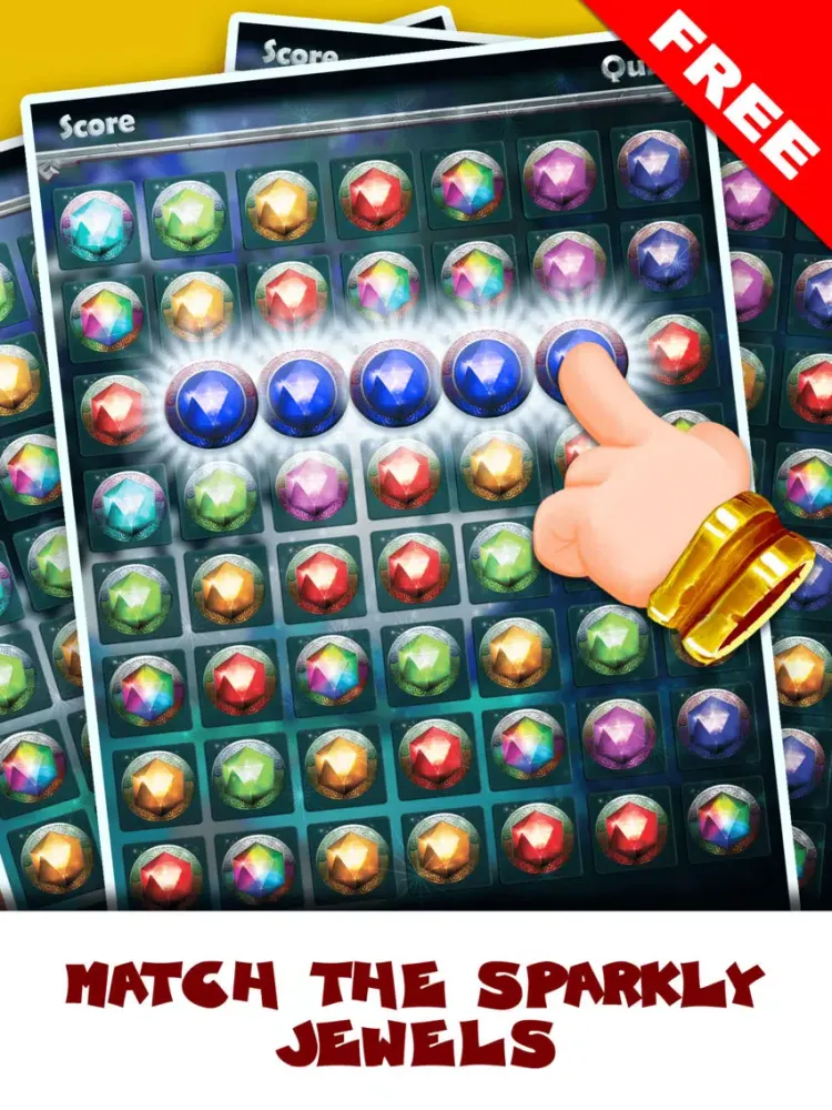 Jewel Boom World Edition - Match-3 Candy And Bubble Blaze Adventure iPad Screenshots