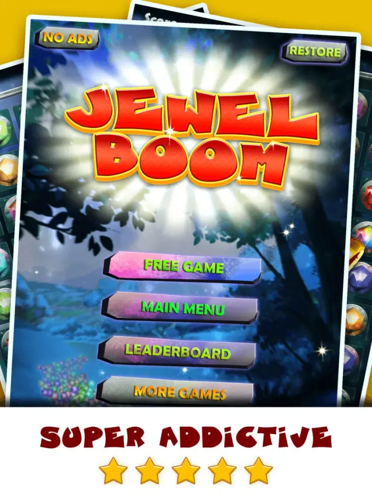 Jewel Boom World Edition - Match-3 Candy And Bubble Blaze Adventure iPad Screenshots