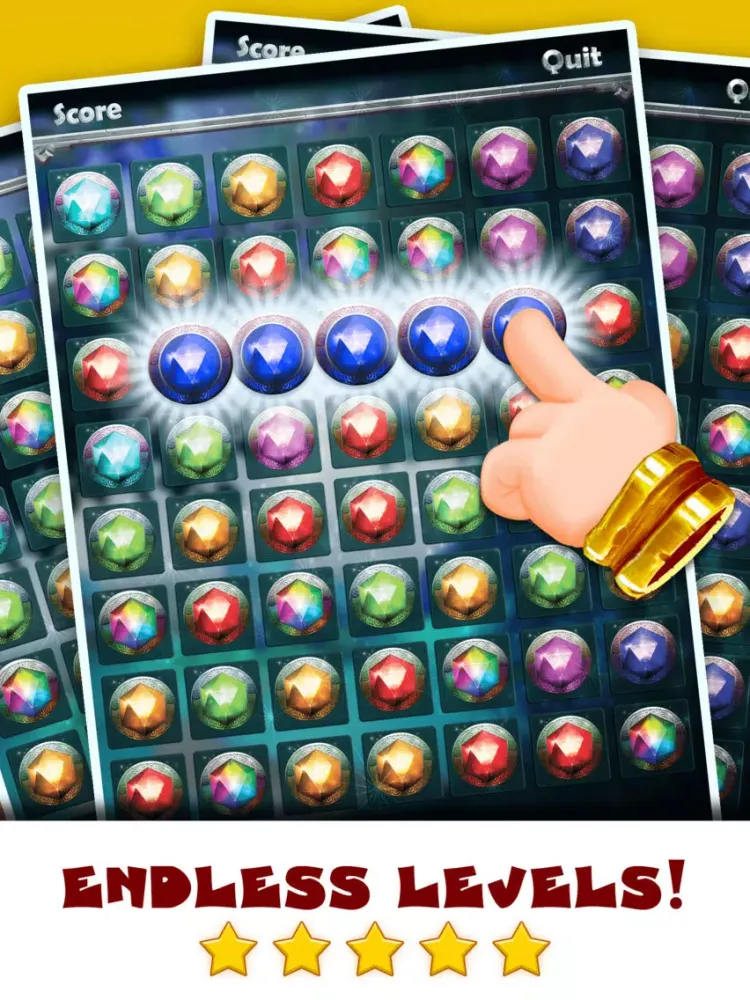 Jewel Boom World Edition - Match-3 Candy And Bubble Blaze Adventure iPad Screenshots