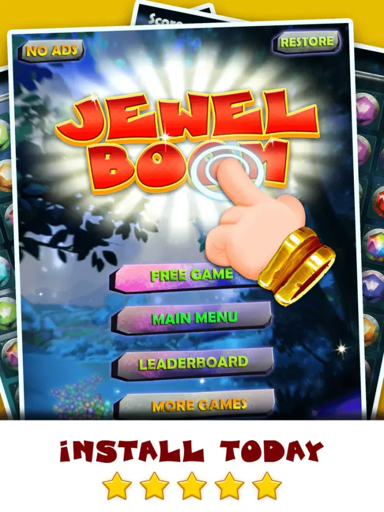 Jewel Boom World Edition - Match-3 Candy And Bubble Blaze Adventure iPad Screenshots