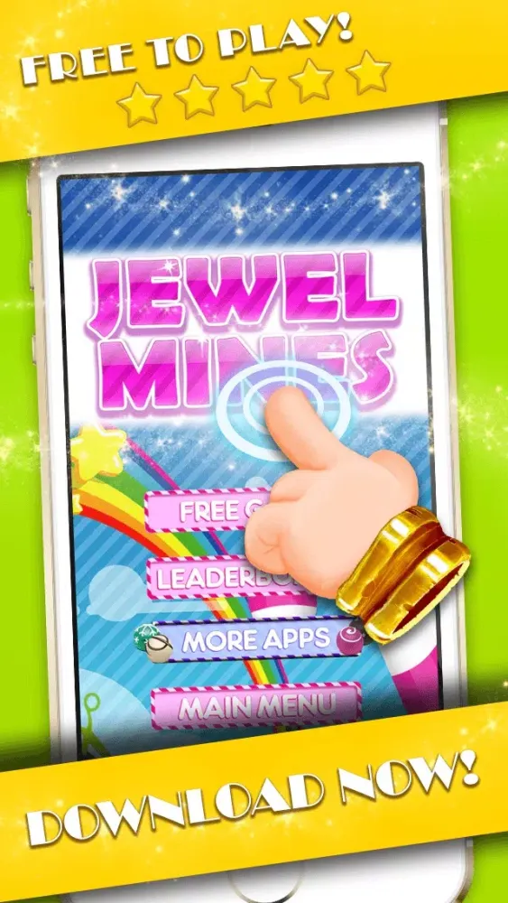 Tangkapan skrin Jewel Mines - Rescue The Pink Candy And Diamonds Memory Game For Kids